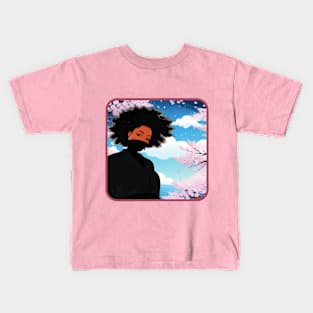 Sakura Ninja Girl Kids T-Shirt